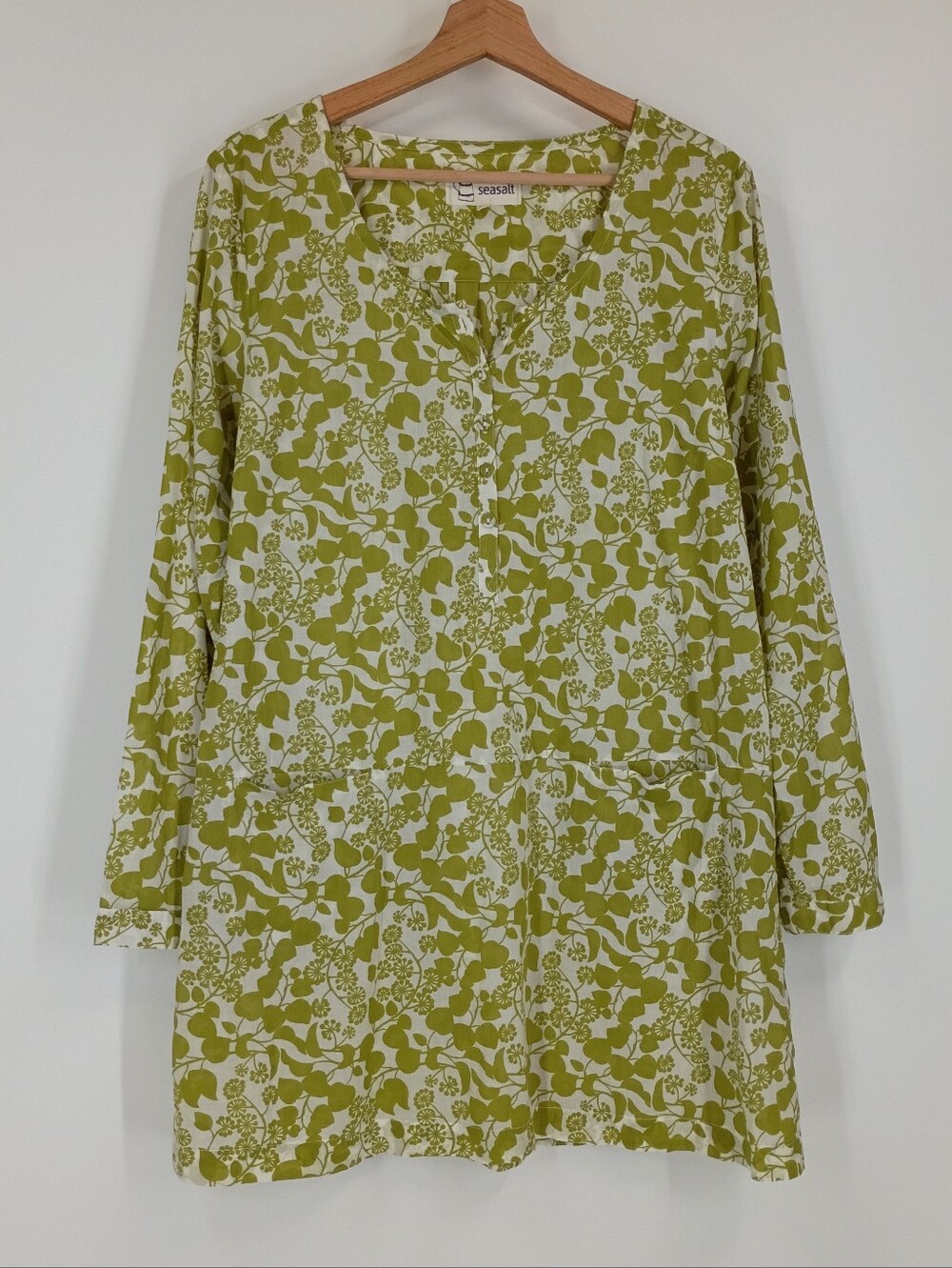 Seasalt Silvershell Lightweight Cotton Tunic